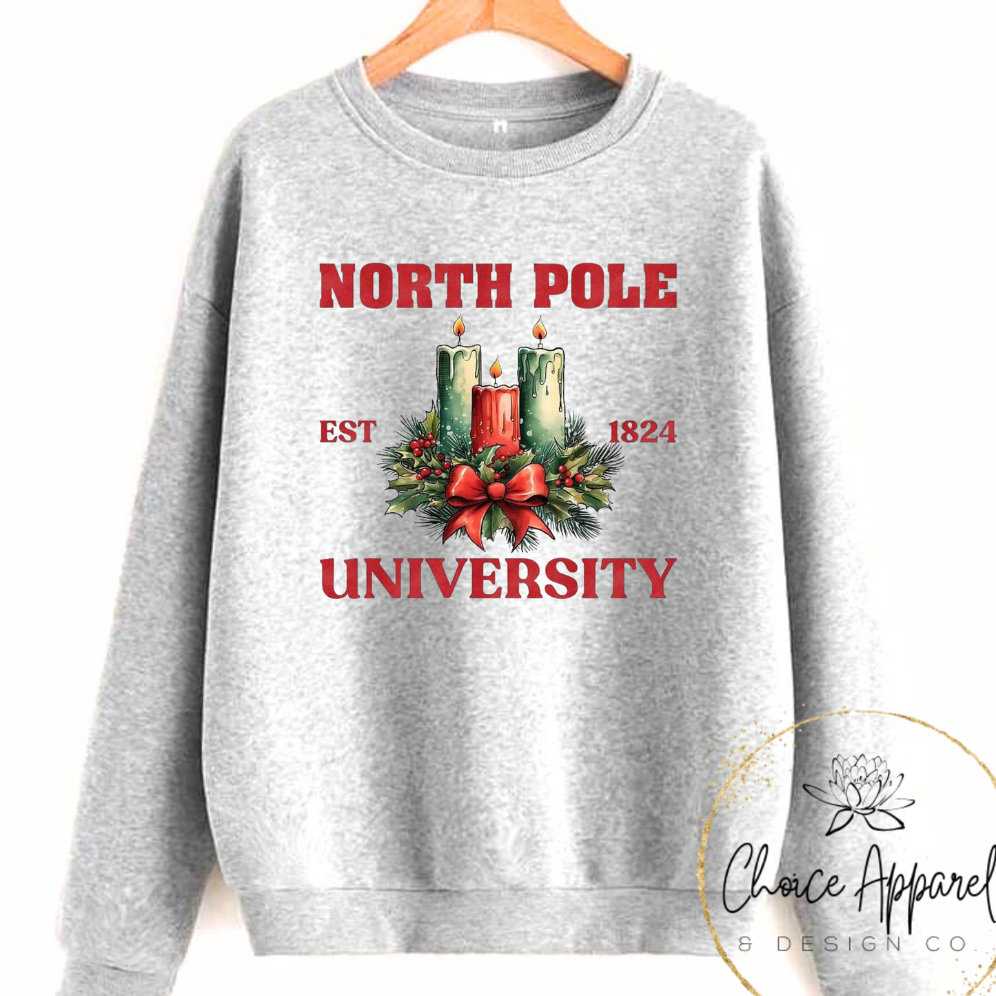 North Pole Adult Hoodie