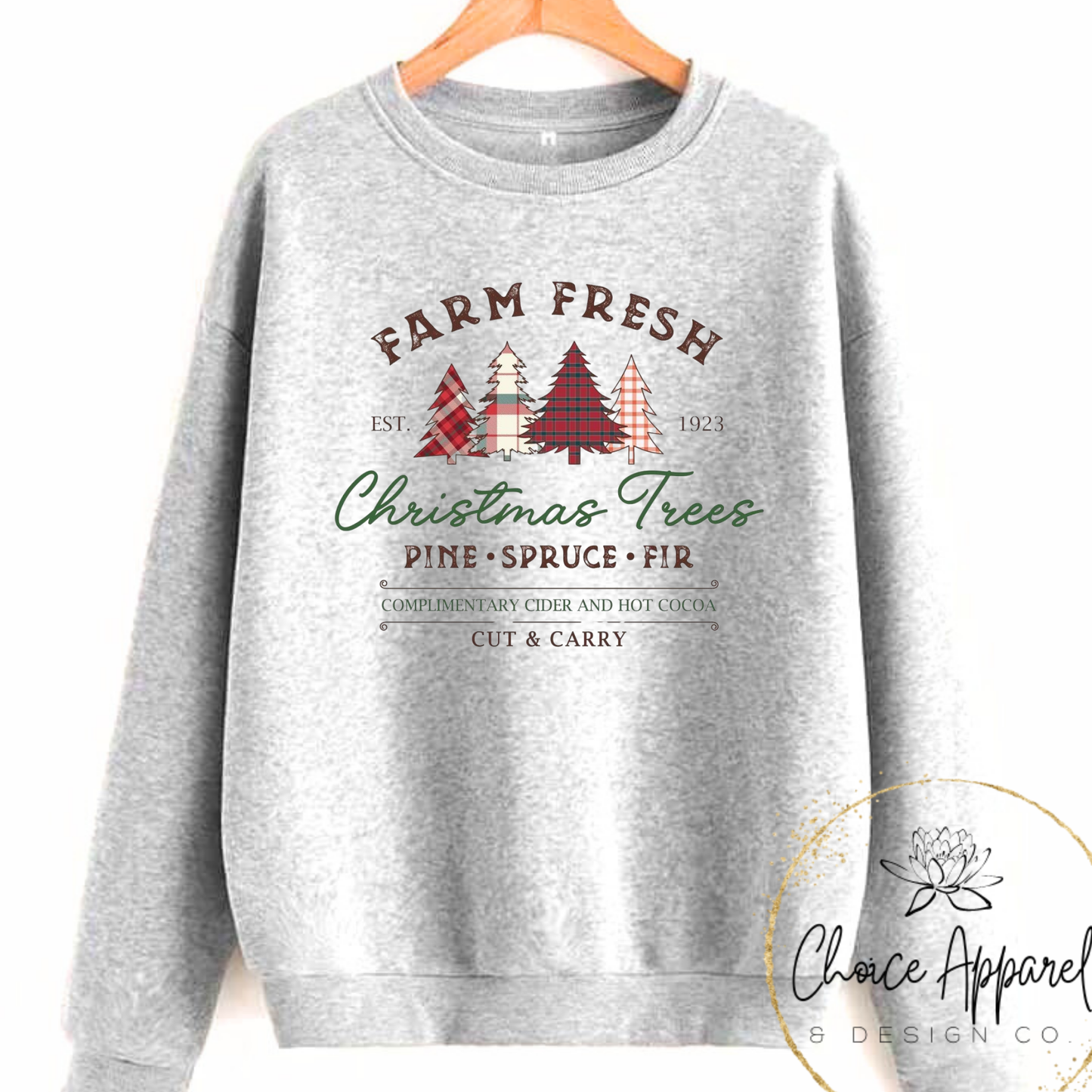 Farm Fresh Adult Hoodie