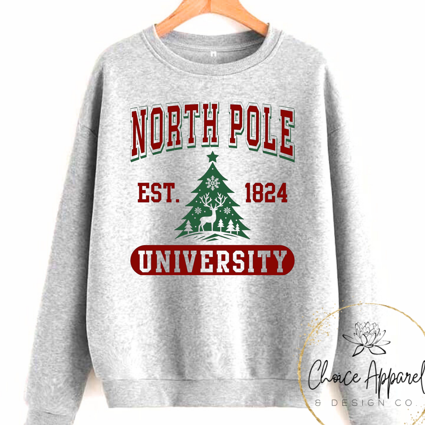 North Pole University Hoodie