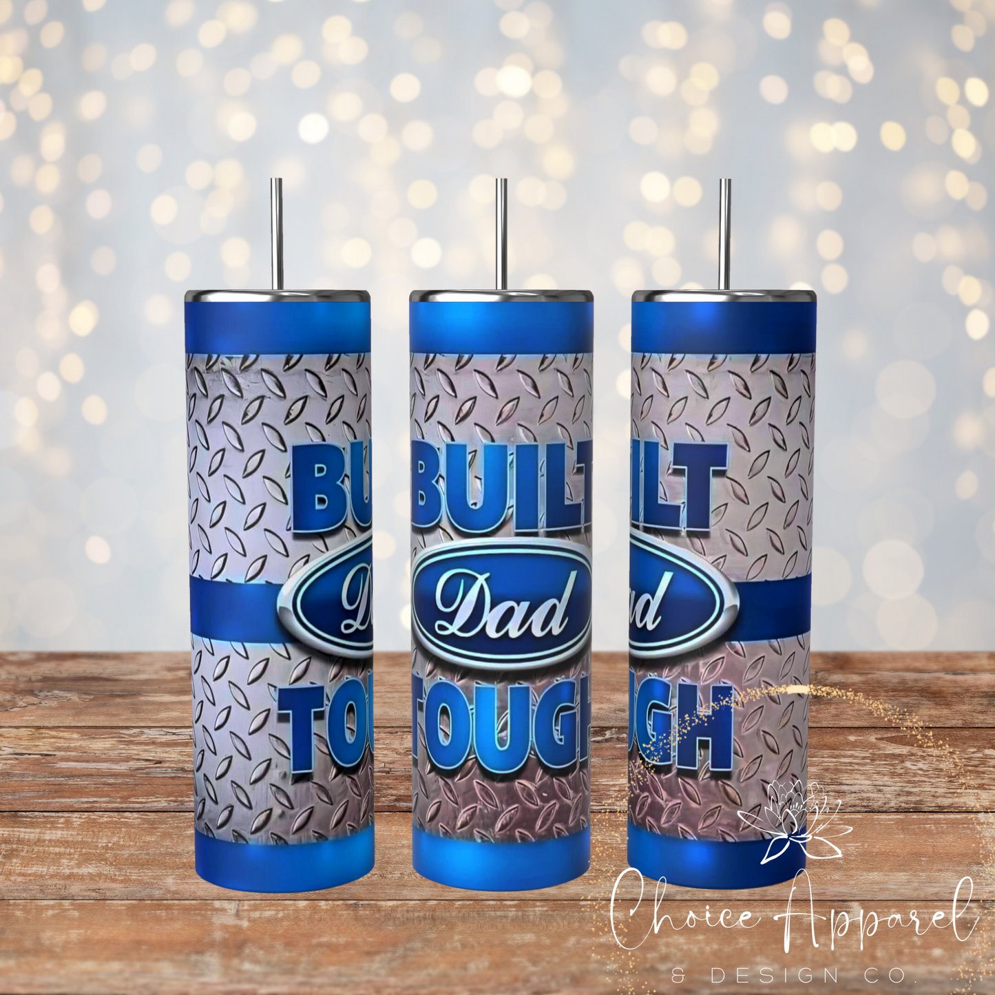 Built Dad Tough Tumbler