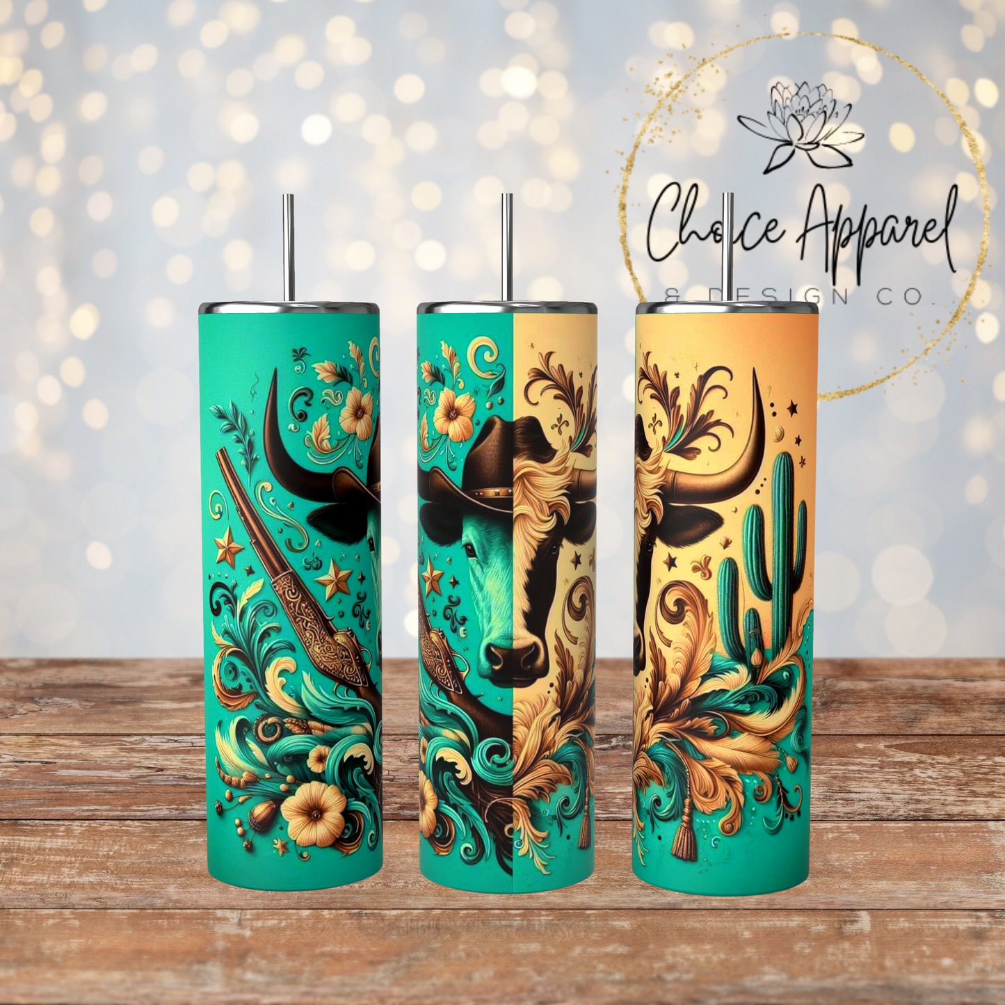 Turquoise Desert Tumbler