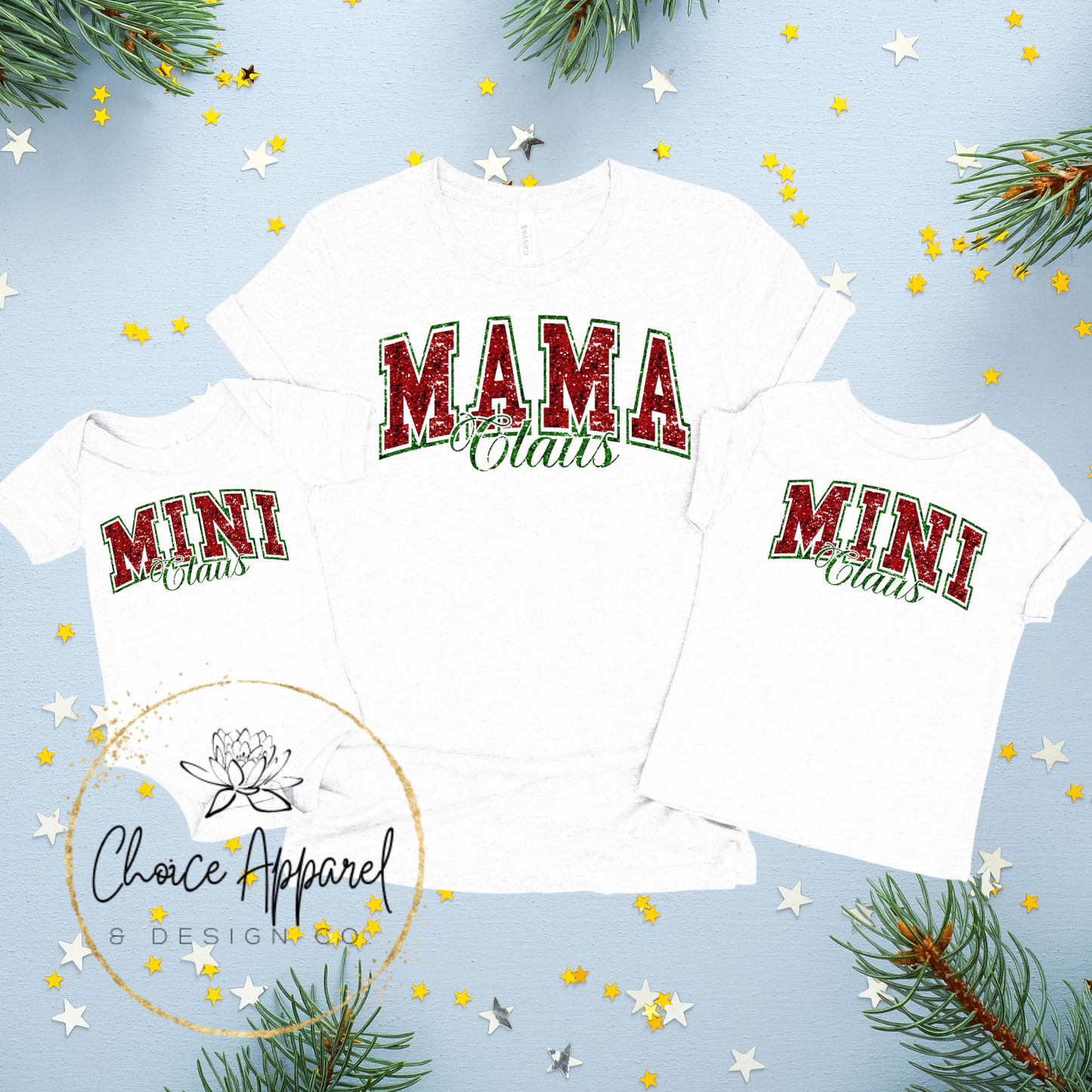 Mama & Mini Claus T-Shirt