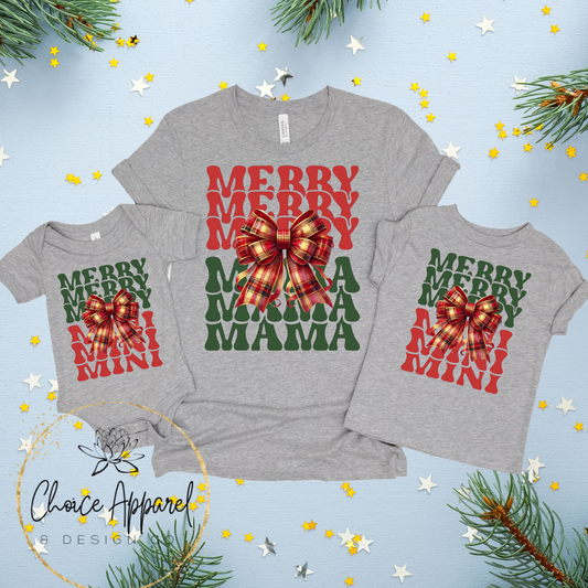 Merry Mama & Mini T-Shirt