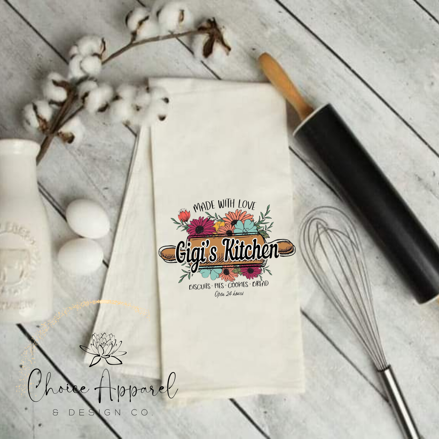 Made With Love Kitchen Towel