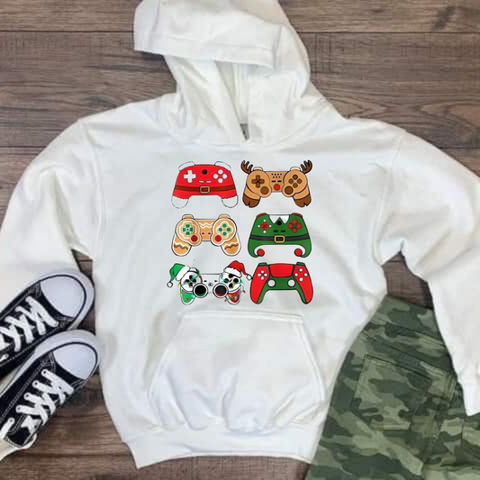 Christmas Gaming Youth Hoodie